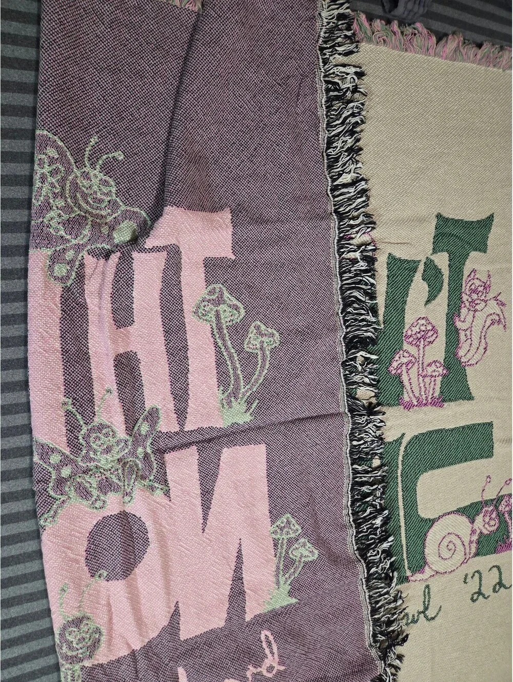 Brookside This Ain't No Picnic Throw Blanket Rose Bowl '22